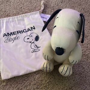 American eagle snoopy plush